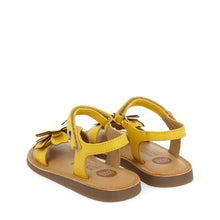Load image into Gallery viewer, Sandal Yellow Flower