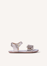 Load image into Gallery viewer, Barefoot Sandal Butterfly Gold and White