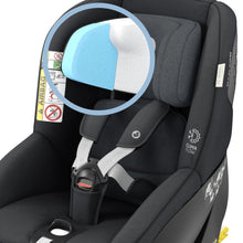 Load image into Gallery viewer, Carseat Infant+Toddler Mica PRO Eco I-Size Authentic Graphite (birth - 4 Y) + Baby Hugg Inlay