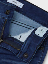 Load image into Gallery viewer, Jeans Short Dark Blue Denim