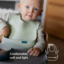 Load image into Gallery viewer, Bib Silicone Pistachio