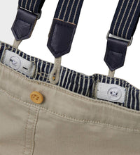 Load image into Gallery viewer, Pants Chino with Braces Pure Cashmere