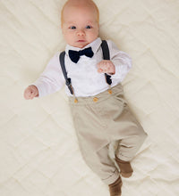 Load image into Gallery viewer, Pants Chino with Braces Pure Cashmere