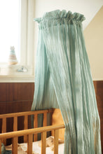 Load image into Gallery viewer, Bed Veil Vintage Sea Green