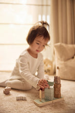 Load image into Gallery viewer, Wooden Stacking Tower Jungle Jambo