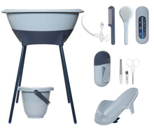 Load image into Gallery viewer, Brush & Comb Set Iron Blue