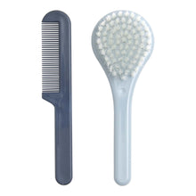 Load image into Gallery viewer, Brush & Comb Set Iron Blue