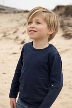 Load image into Gallery viewer, Shirt Longsleeve Bio Cotton Navy