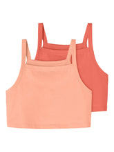 Load image into Gallery viewer, Singled Top Cropped 2 pack, 2 colors
