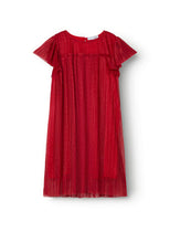 Load image into Gallery viewer, Dress Capsleeve Jestser Red
