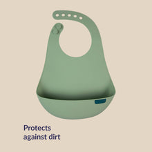 Load image into Gallery viewer, Bib Silicone Pistachio