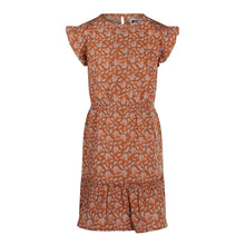 Load image into Gallery viewer, Dress Flowers Brown