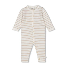 Load image into Gallery viewer, Suit Essential Knits Stripes Offwhite / Taupe