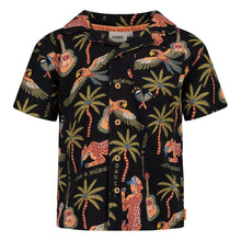 Load image into Gallery viewer, Blouse Short Sleeve AOP Happy Rio