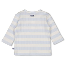Load image into Gallery viewer, Shirt Longsleeve Rip Stripes Blue Ocean