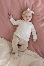 Load image into Gallery viewer, Shirt Longsleeve Pointelle Rib Starfish Wishes