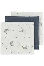Load image into Gallery viewer, Hydrophilic Multi Cloths Moon Indigo (3 pcs)