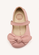 Load image into Gallery viewer, Barefoot Ballerina Mary Jane Bow Pink & White