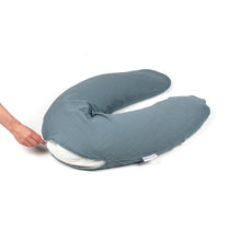 Load image into Gallery viewer, Nursing & Relaxation Pillow Comfy Big Tetra Blue