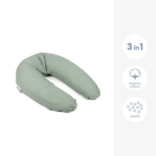 Load image into Gallery viewer, Nursing & Relaxation Pillow Comfy Big Tetra Green