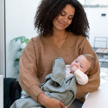 Load image into Gallery viewer, Nursing Cape Mom'n Play Green