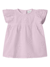 Load image into Gallery viewer, Dress Broderie Capsleeve, 2 colors