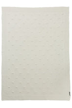 Load image into Gallery viewer, Blanket 75*100 Knots Offwhite