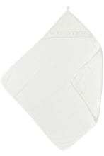 Load image into Gallery viewer, Hooded Towel Terry Ruffle Off-White
