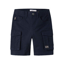 Load image into Gallery viewer, Short Cargo Side Pockets Dark Sapphire