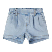 Load image into Gallery viewer, Jeans Short Light Blue Denim