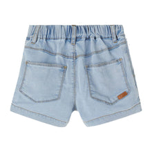 Load image into Gallery viewer, Jeans Short Light Blue Denim