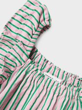 Load image into Gallery viewer, Dress Capsleeve Stripes