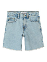 Load image into Gallery viewer, Jeans Short Wide Leg Denim