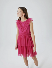 Load image into Gallery viewer, Dress Pink Peacock