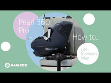 Load and play video in Gallery viewer, Carseat Infant+Toddler Pearl 360 PRO Authentic Truffle (3 M - 4 Y)
