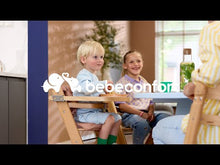 Load and play video in Gallery viewer, High Chair Timba2 with Cushion Natural Wood