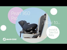 Load and play video in Gallery viewer, Carseat Infant+Toddler Pearl 360 PRO Authentic Truffle (3 M - 4 Y)