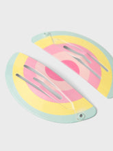 Load image into Gallery viewer, Hairclip Rainbow 2 pcs