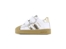 Load image into Gallery viewer, Baby Flex Sneaker White / Gold - Extreme Flex® (Copy)
