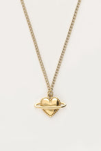 Load image into Gallery viewer, Necklace Heart Planet