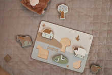 Load image into Gallery viewer, Wooden Puzzle Farm
