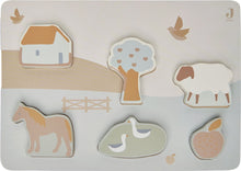 Load image into Gallery viewer, Wooden Puzzle Farm