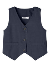 Load image into Gallery viewer, Waistcoat Linen Look, 2 colors