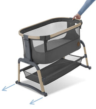 Load image into Gallery viewer, Bedside Sleeper Iora AIR ECO Beyond Graphite - Co Sleeper