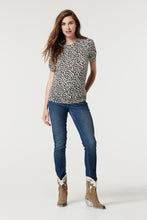 Load image into Gallery viewer, Maternity Jeans over the belly Skinny Blue