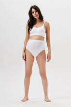 Load image into Gallery viewer, Maternity Lingerie Brief Waist Seamless White
