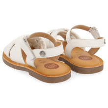 Load image into Gallery viewer, Sandal White Braided