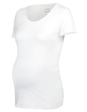 Load image into Gallery viewer, Maternity Shirt Round Neck, 2 colors