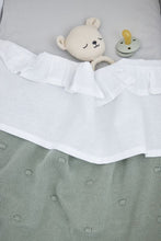 Load image into Gallery viewer, Sheet 75*100 Ruffle White