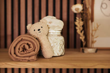 Load image into Gallery viewer, Rattle Teddy Bear Naturel
